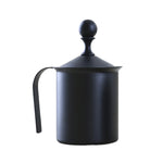 Pompa per schiuma in acciaio inossidabile a doppia rete manuale per caffè, latte, schiuma, brocca per schiuma, pompa per schiuma, 400cc, 800cc
