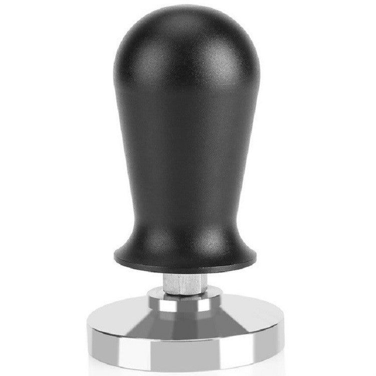 Pressa per polvere di caffè 58mm in acciaio inox nera