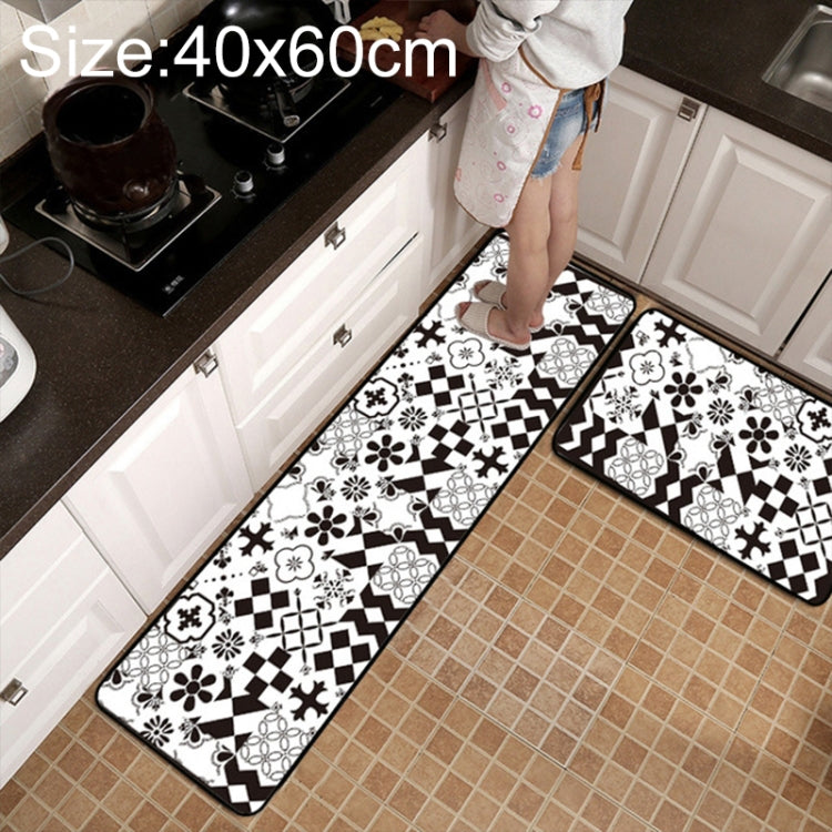 Tappetino antiscivolo bagno cucina reticolo geometrico