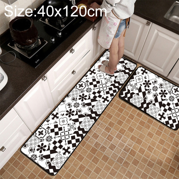 Tappetino antiscivolo bagno cucina reticolo geometrico