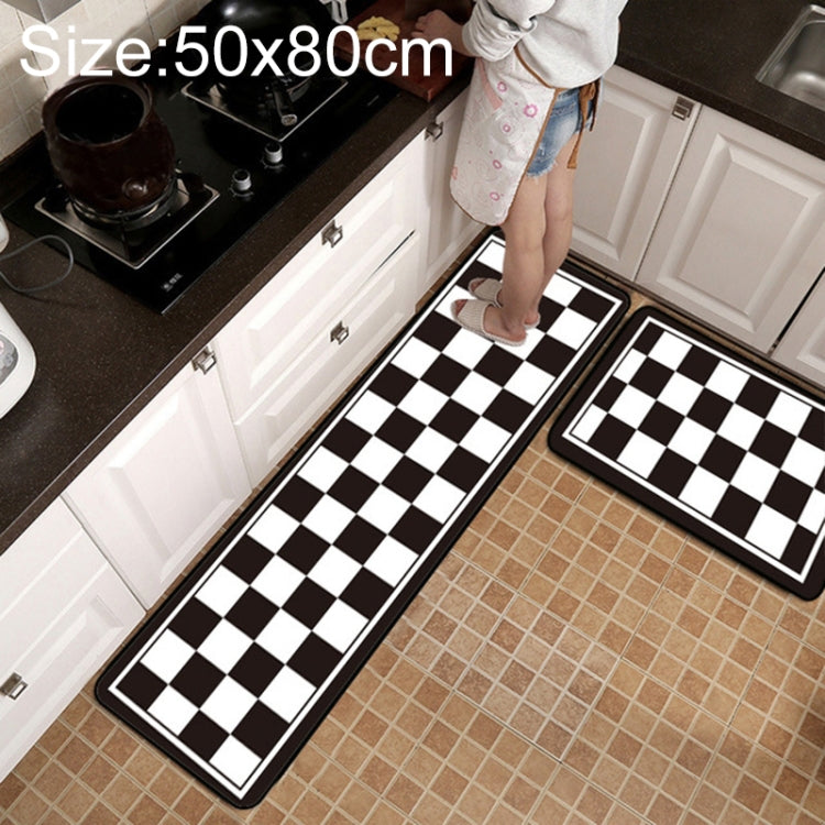 Tappetino antiscivolo bagno cucina reticolo geometrico