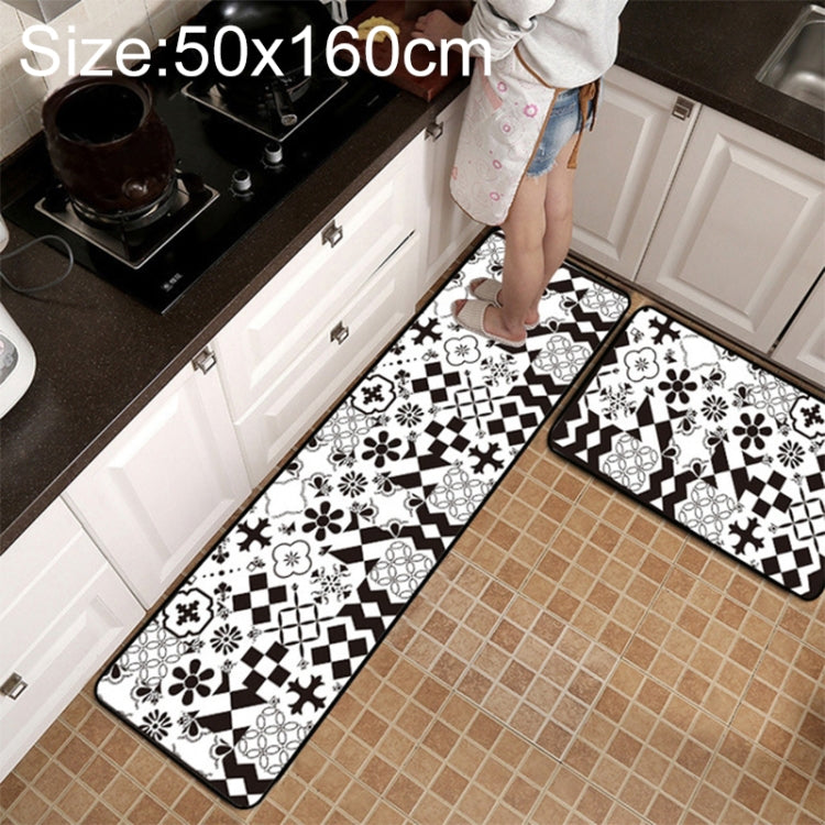 Tappetino antiscivolo bagno cucina reticolo geometrico