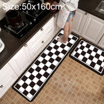 Tappetino antiscivolo bagno cucina reticolo geometrico