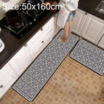 Tappetino antiscivolo bagno cucina reticolo geometrico