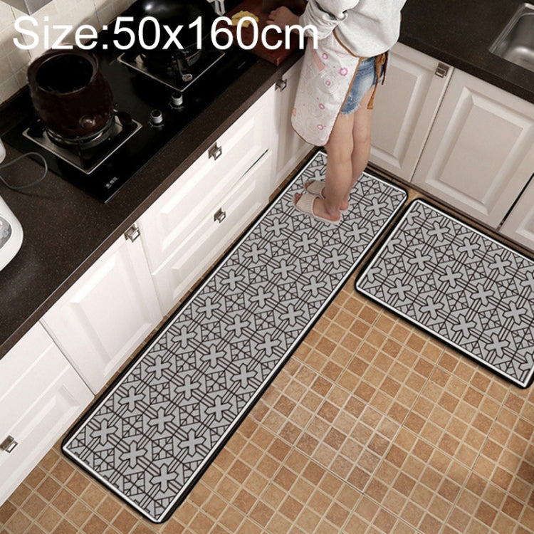 Tappetino antiscivolo bagno cucina reticolo geometrico