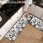 Tappetino antiscivolo bagno cucina reticolo geometrico