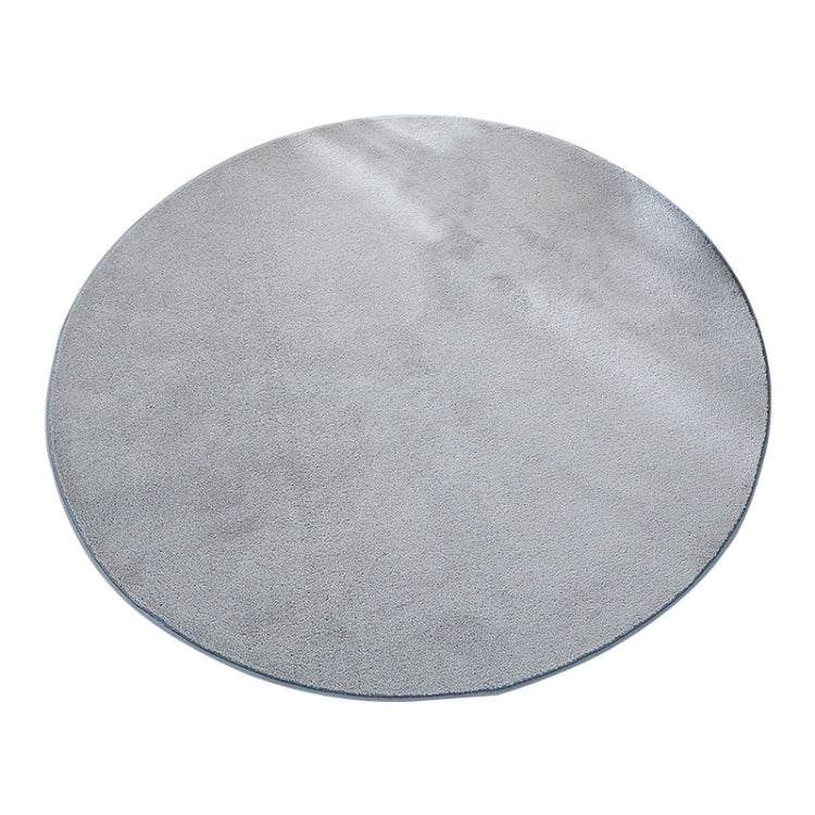 KSolid Tappeto rotondo Tappetino in morbido pile Tappetino antiscivolo Tappetino per camera da letto per bambini, Diameter: 100cm
