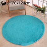 KSolid Tappeto rotondo Tappetino in morbido pile Tappetino antiscivolo Tappetino per camera da letto per bambini, Diameter: 120cm, Diameter: 140cm