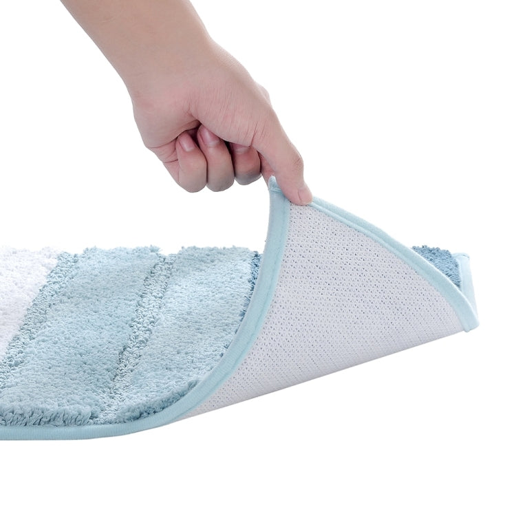 Tappeto in microfibra antiscivolo per bagno, cucina, a righe, per interni, 43x61cm, 46x71cm, 51x81.5cm