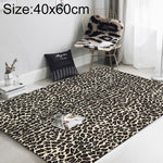 Tappetino da salotto con stampa leopardata alla moda, 40x60cm, 45x75cm, 60x90cm, 40x120cm, 80x120cm, 80x160cm, 100x160cm, 120x160cm, 150x200cm, 160x230cm