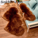 Creativo doppio cuore imitazione lana tappeto cuscino divano tappetino peluche camera da letto soggiorno tappeti, 60x120cm