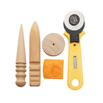 Set di strumenti artigianali per cucire in pelle 37 in 1