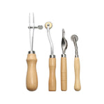Set di strumenti artigianali per cucire in pelle 37 in 1