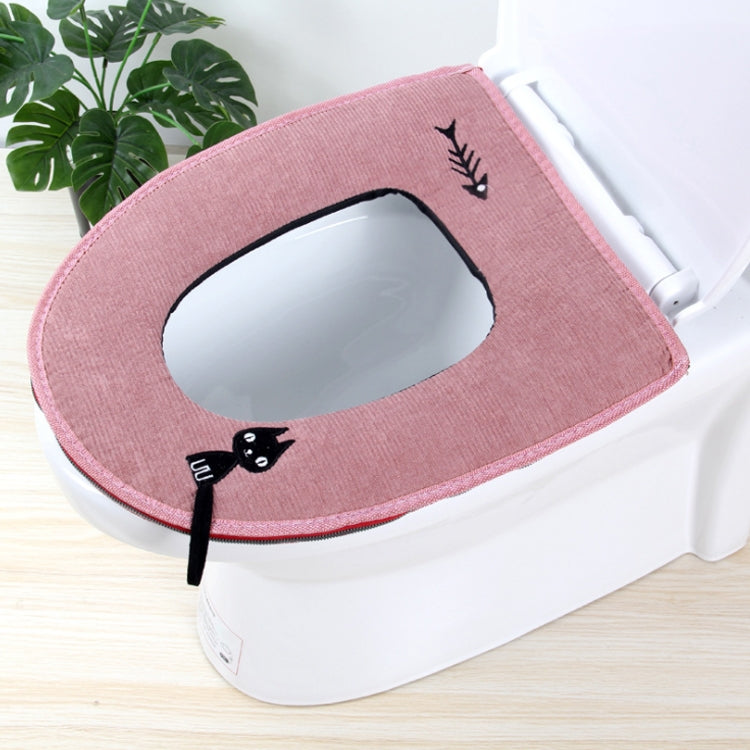 Coprivaso lavabile per WC da bagno, morbido cuscino imbottito, tappetino per coperchio, prodotti per la casa
