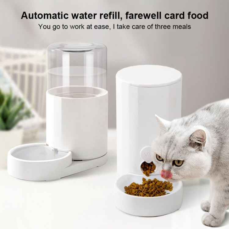 Distributore automatico di acqua per gatti, ciotola per acqua potabile, mangiatoia per cani, Drinking Fountain, Feeder, Drinking Fountain + Feeder