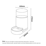 Distributore automatico di acqua per gatti, ciotola per acqua potabile, mangiatoia per cani, Drinking Fountain, Feeder, Drinking Fountain + Feeder