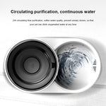 Distributore automatico di acqua per gatti, ciotola per acqua potabile, mangiatoia per cani, Drinking Fountain, Feeder, Drinking Fountain + Feeder