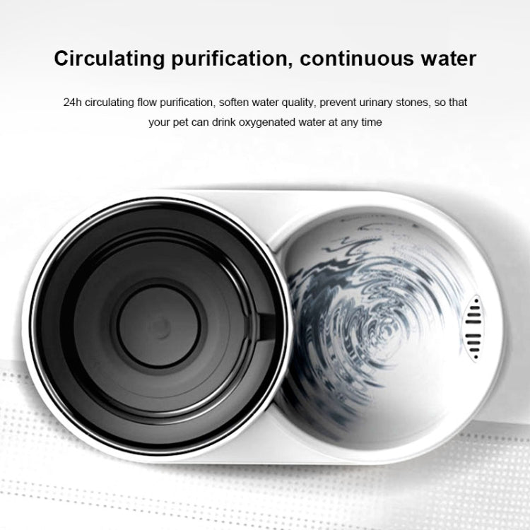 Distributore automatico di acqua per gatti, ciotola per acqua potabile, mangiatoia per cani, Drinking Fountain, Feeder, Drinking Fountain + Feeder