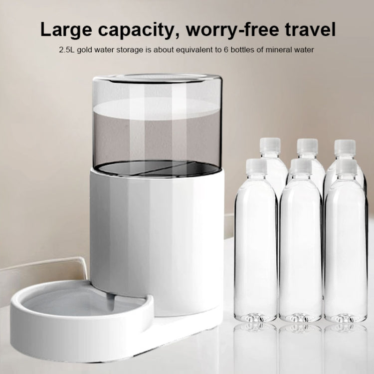 Distributore automatico di acqua per gatti, ciotola per acqua potabile, mangiatoia per cani, Drinking Fountain, Feeder, Drinking Fountain + Feeder