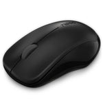 Rapoo1680 2.4GHz 1000 DPI 3 pulsanti Business Office Desktop Computer Notebook Muto Mouse portatile a risparmio energetico, Black, White