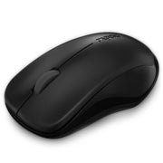 Rapoo1680 2.4GHz 1000 DPI 3 pulsanti Business Office Desktop Computer Notebook Muto Mouse portatile a risparmio energetico, Black, White