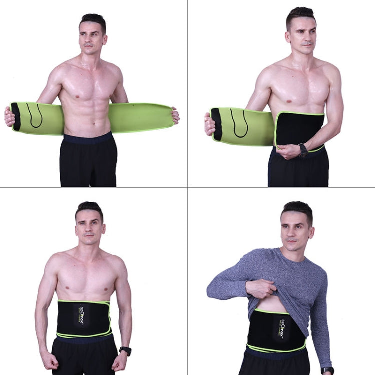Fitness all'aperto Corsa Vita modellante Corpo caldo Cintura da yoga Vita sportiva traspirante con tasca, Yoga Belt (Black)