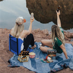 Cuscino per sedile da campeggio per picnic all'aperto Cuscino pieghevole resistente all'umidità sporco e resistente all'usura, 44 x 43 x 44 Red, 44 x 43 x 44 Blue, 44 x 43 x 44 Black