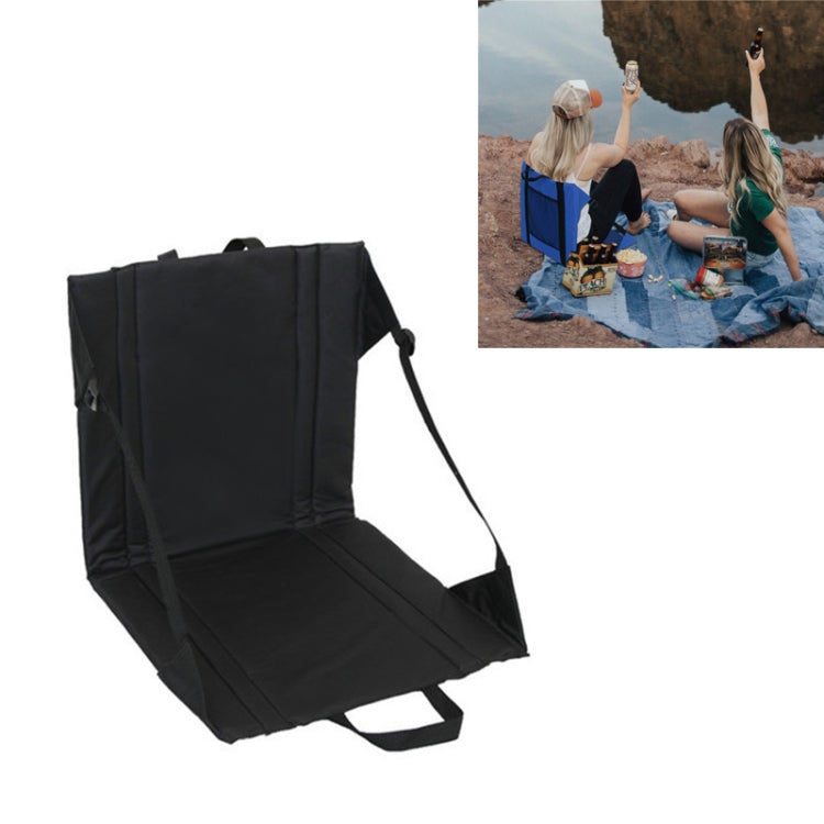 Cuscino per sedile da campeggio per picnic all'aperto Cuscino pieghevole resistente all'umidità sporco e resistente all'usura, 44 x 43 x 44 Red, 44 x 43 x 44 Blue, 44 x 43 x 44 Black