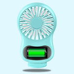 Orologio multifunzione con mini ventilatore USB portatile