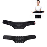 WOOTSHU WT-Y81 Protezione per la vita tesa a doppia compressione in vita con disco lombare in lamiera d'acciaio traspirante per colonna lombare, M, L, XL