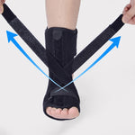 WOOTSHU JM03539 2 in 1 stecca per fascite plantare distorsione memoria cotone striscia di alluminio stecca equipaggiamento protettivo + set di sfere per massaggio, Plantar