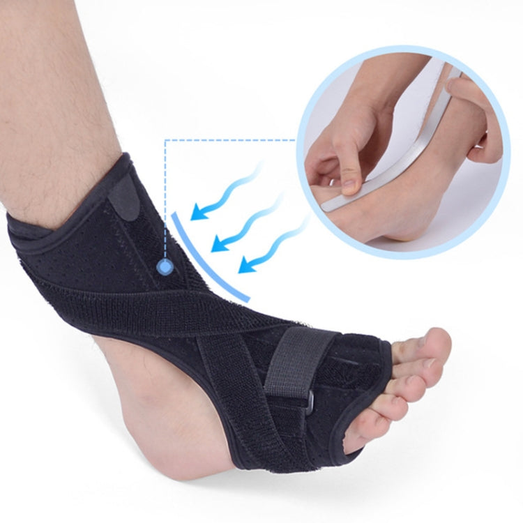 WOOTSHU JM03539 2 in 1 stecca per fascite plantare distorsione memoria cotone striscia di alluminio stecca equipaggiamento protettivo + set di sfere per massaggio, Plantar