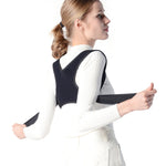 Cinghia di correzione posteriore traspirante regolabile a schiena d'asino invisibile, With Shoulder Strap One Size, Without Shoulder Strap One Size
