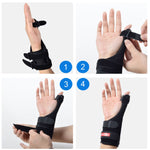 WOOTSHU WT-Y881 Tenosinovite Polso Tutore Pollice Distorsione Frattura Protezione Fissa, Wrist