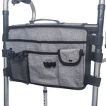 Borsa portaoggetti multifunzionale regolabile per ausilio alla deambulazione per sedia a rotelle, Wheelchair Walking Aid