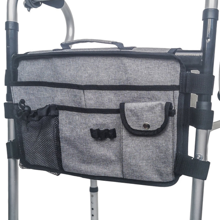 Borsa portaoggetti multifunzionale regolabile per ausilio alla deambulazione per sedia a rotelle, Wheelchair Walking Aid