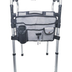 Borsa portaoggetti multifunzionale regolabile per ausilio alla deambulazione per sedia a rotelle, Wheelchair Walking Aid