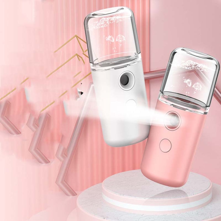 Strumento di idratazione del viso Umidificatore d'aria Strumento di spruzzo freddo di bellezza USB Spruzzatore automatico di disinfezione con alcol