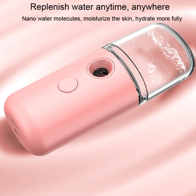 Strumento di idratazione del viso Umidificatore d'aria Strumento di spruzzo freddo di bellezza USB Spruzzatore automatico di disinfezione con alcol