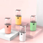 Strumento di idratazione del viso Umidificatore d'aria Strumento di spruzzo freddo di bellezza USB Spruzzatore automatico di disinfezione con alcol