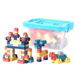 Bambini creativi che assemblano grandi particelle di blocchi di costruzione, giocattoli educativi fai-da-te, consegna casuale dei colori, 100 PCS, 220 PCS, 300 PCS, 400 PCS