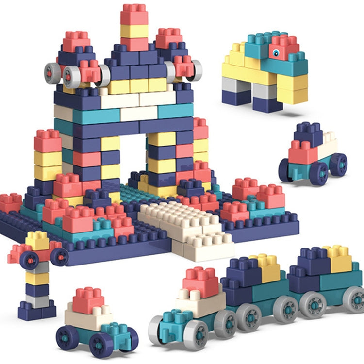 Bambini creativi che assemblano grandi particelle di blocchi di costruzione, giocattoli educativi fai-da-te, consegna casuale dei colori, 100 PCS, 220 PCS, 300 PCS, 400 PCS