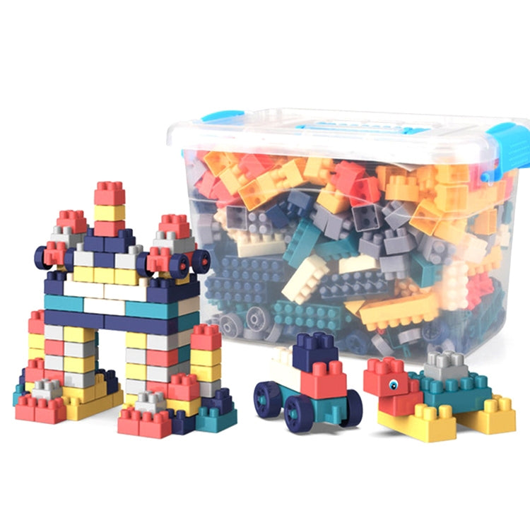 Bambini creativi che assemblano grandi particelle di blocchi di costruzione, giocattoli educativi fai-da-te, consegna casuale dei colori, 100 PCS, 220 PCS, 300 PCS, 400 PCS