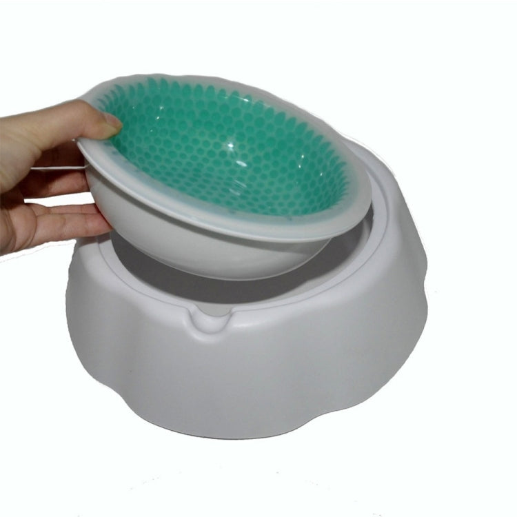 Ciotola per alimenti con ciotola fredda per velocità di raffreddamento degli animali domestici, Speed Cold Bowl