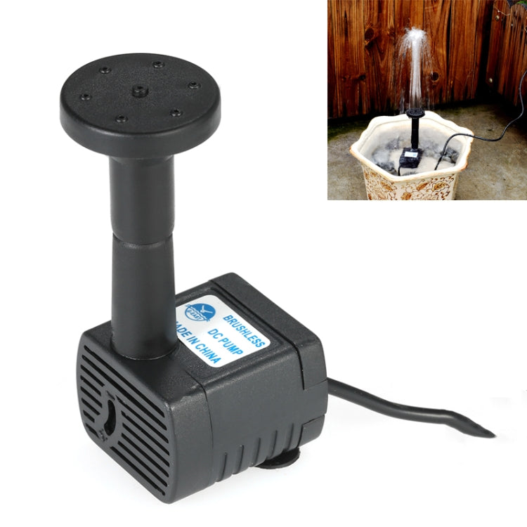 Irrigatore a sospensione con pompa dell'acqua DC per fontana solare decorazione giardino roccioso, Solar Fountain