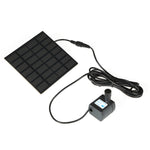 Irrigatore a sospensione con pompa dell'acqua DC per fontana solare decorazione giardino roccioso, Solar Fountain