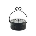 Scatola per bobine per zanzare ignifuga cava multifunzionale portatile all'aperto con coperchio