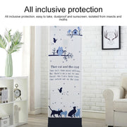 Copertura antipolvere in tessuto per aria condizionata all-inclusive di tipo semplice verticale, 180x55x35cm Flamingo