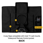 Copertura protettiva universale impermeabile e antipolvere per TV esterna, 20-24 inch, 30-32 inch, 36-38 inch, 40-42 inch, 46-48 inch, 50-52 inch, 52-55 inch, 58-60 inch
