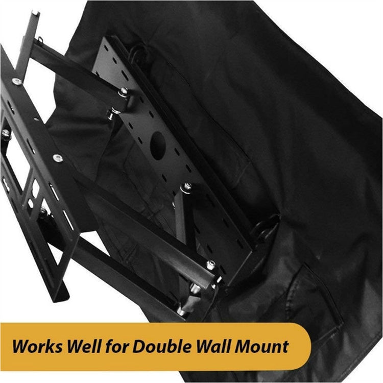 Copertura protettiva universale impermeabile e antipolvere per TV esterna, 20-24 inch, 30-32 inch, 36-38 inch, 40-42 inch, 46-48 inch, 50-52 inch, 52-55 inch, 58-60 inch